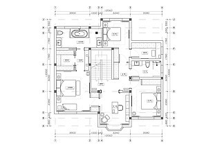 多層宿舍CAD圖紙設(shè)計圖免費下載 1600像素DWG格式解析